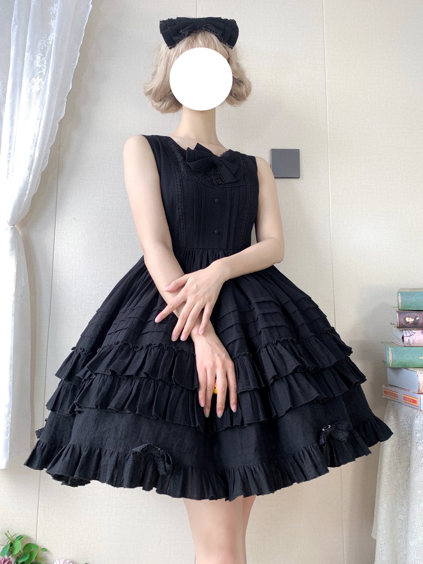 Strawberry Witch - Elegant Lolita Jumper Dress Solid - Color JSK JSK Dress