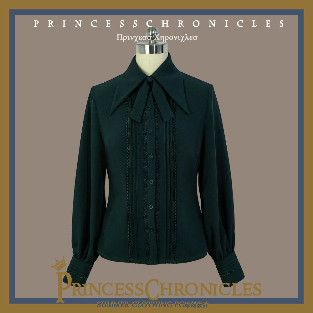 Princess Chronicles - Retro Ouji Lolita Blouse Multicolors - Innerwear