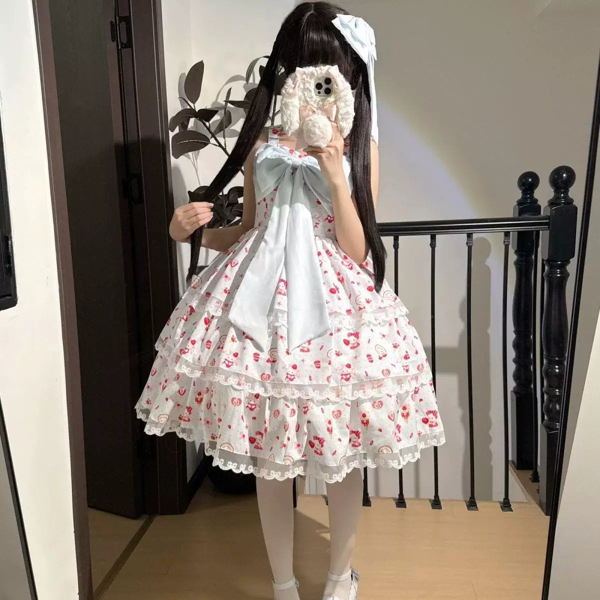Sweetheart Dream Machine - Little Sweet Core - JSK dress with a large front bow