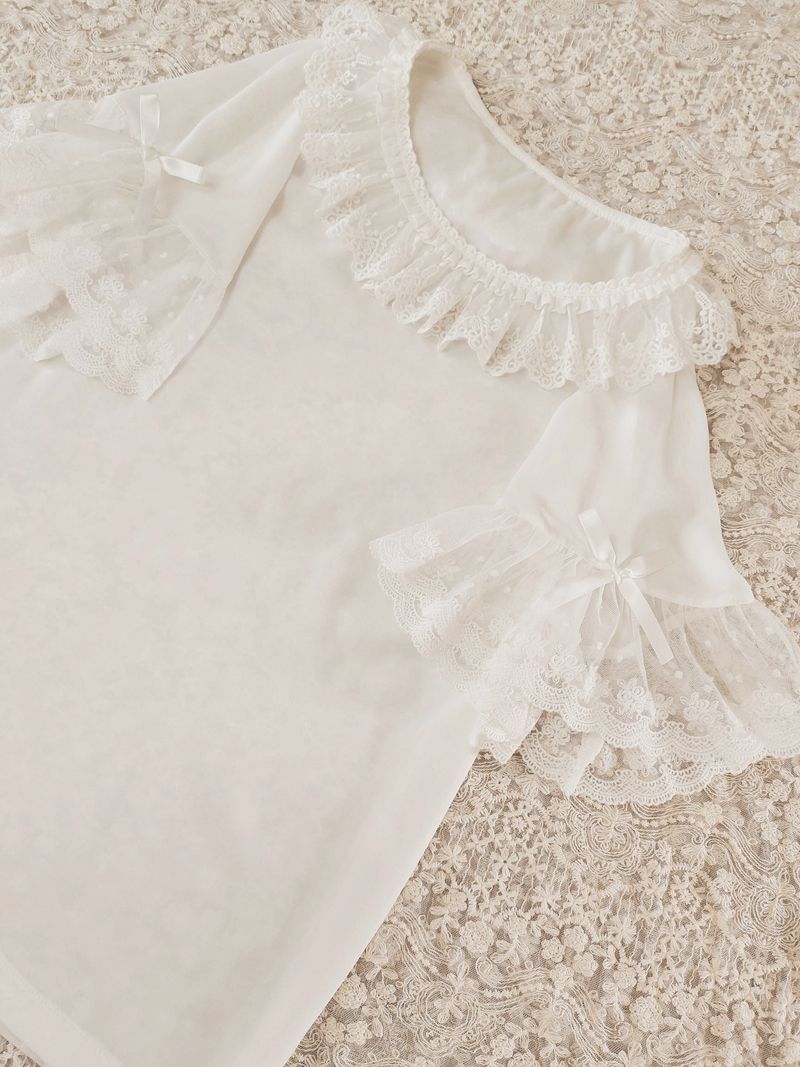 Yilia - Kawaii Summer Innerwear Lolita Shirt - Innerwear