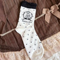 Retro Little Rabbit-Black / One Size
