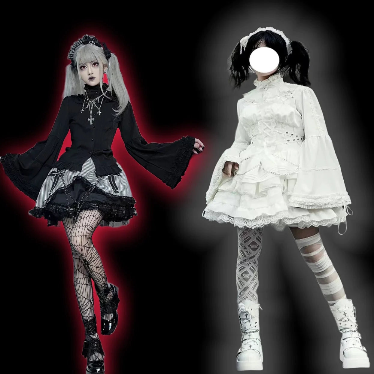 DMFS Lolita - Ever-Changing Enchantress - Classic Lolita Blouse, Tightening Hime Sleeve