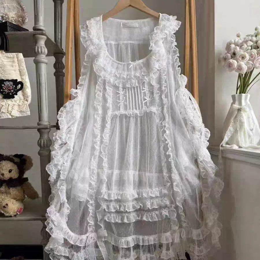 Sweet Lolita Tiered Midi Dress Lolita accessory product view