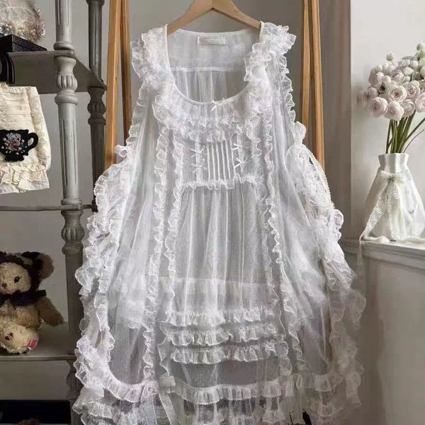 Sweet Lolita Tiered Midi Dress Lolita accessory product view
