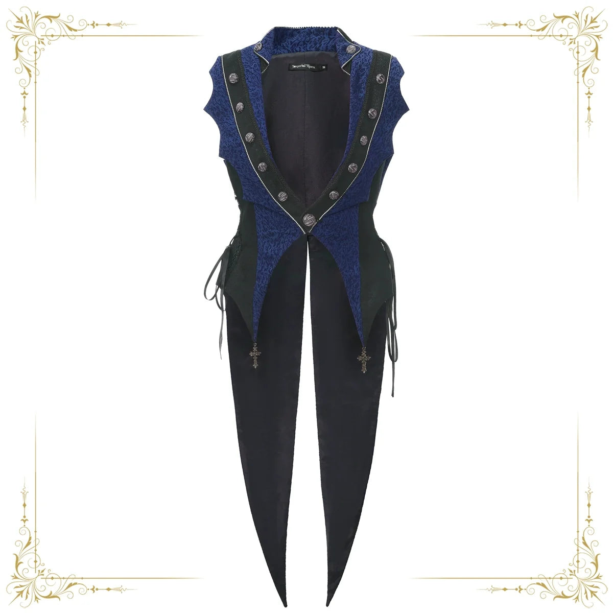 Immortal Thorn - Eternal Crimson Moon Forest - Ouji Lolita Tailcoat Vest