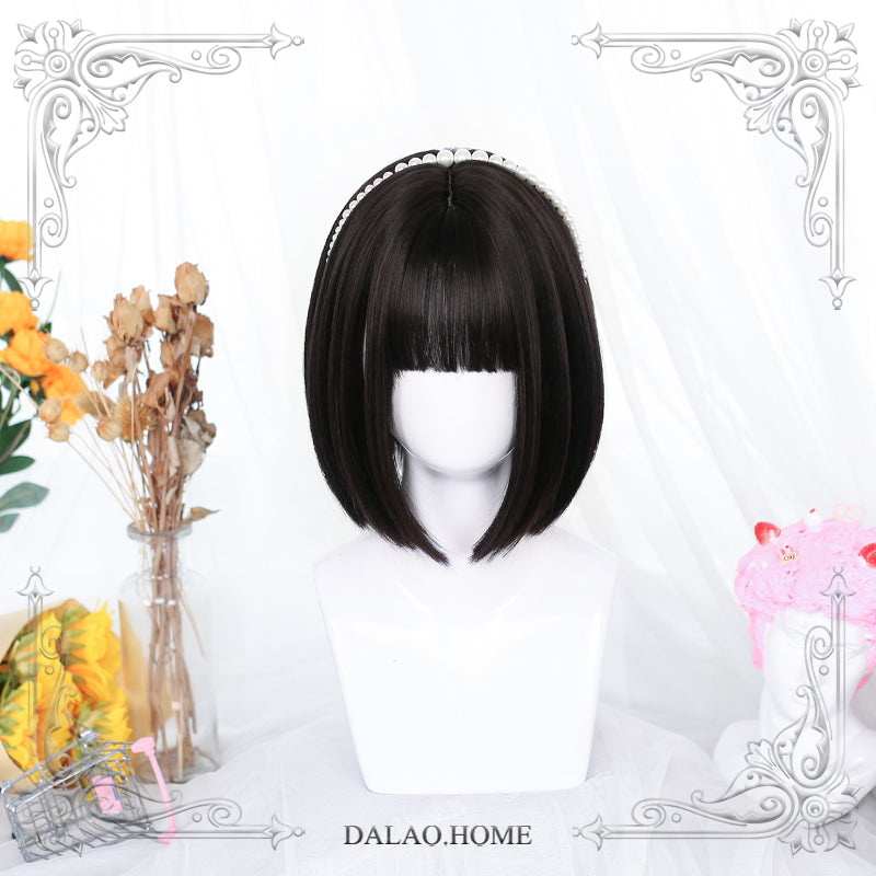 Dalao Home - Lolita 30cm Japanese BOBO JK Wig - Wig