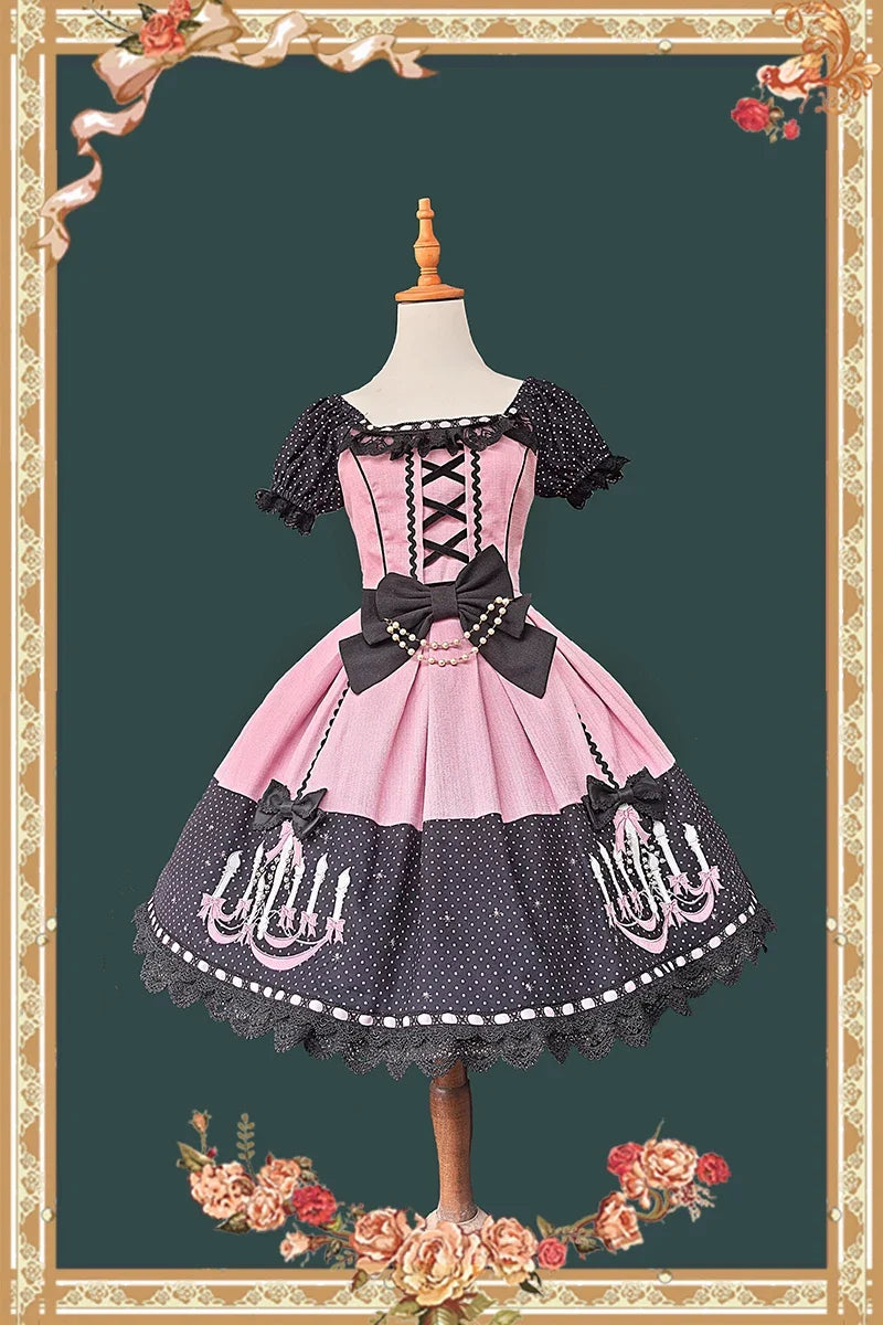 Infanta - Chandelier - Print OP Dress