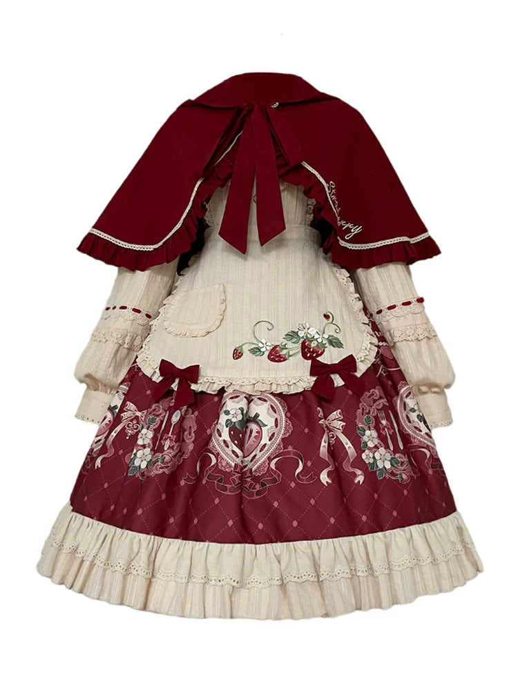 Fan Hua Xin Little Red Riding Hood OP, Apron & Cape — additional product view