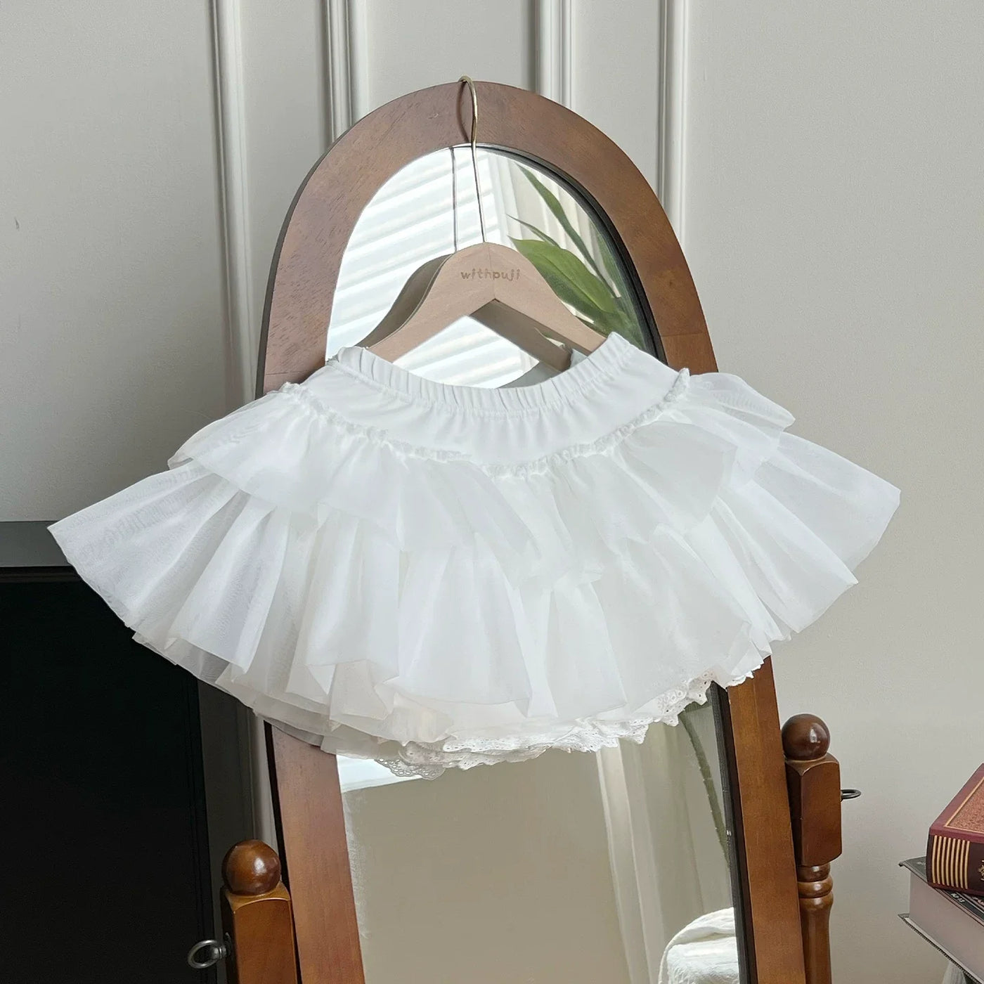 Lily's Dream - Cotton Lining Classic Lolita OP, Drawstring Liftable Hem (L M S) 45539:854773