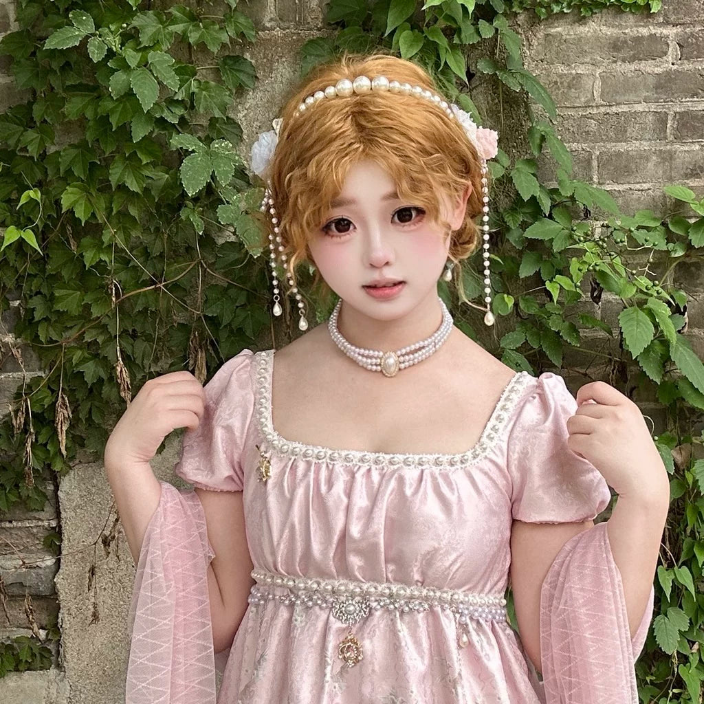 Cat Upon Cat - Pastel Lace - Accessory Collection with Floral Lace and Pearl Details