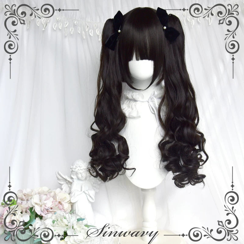 Sinwavy natural black long-curl Lolita wig - view 7