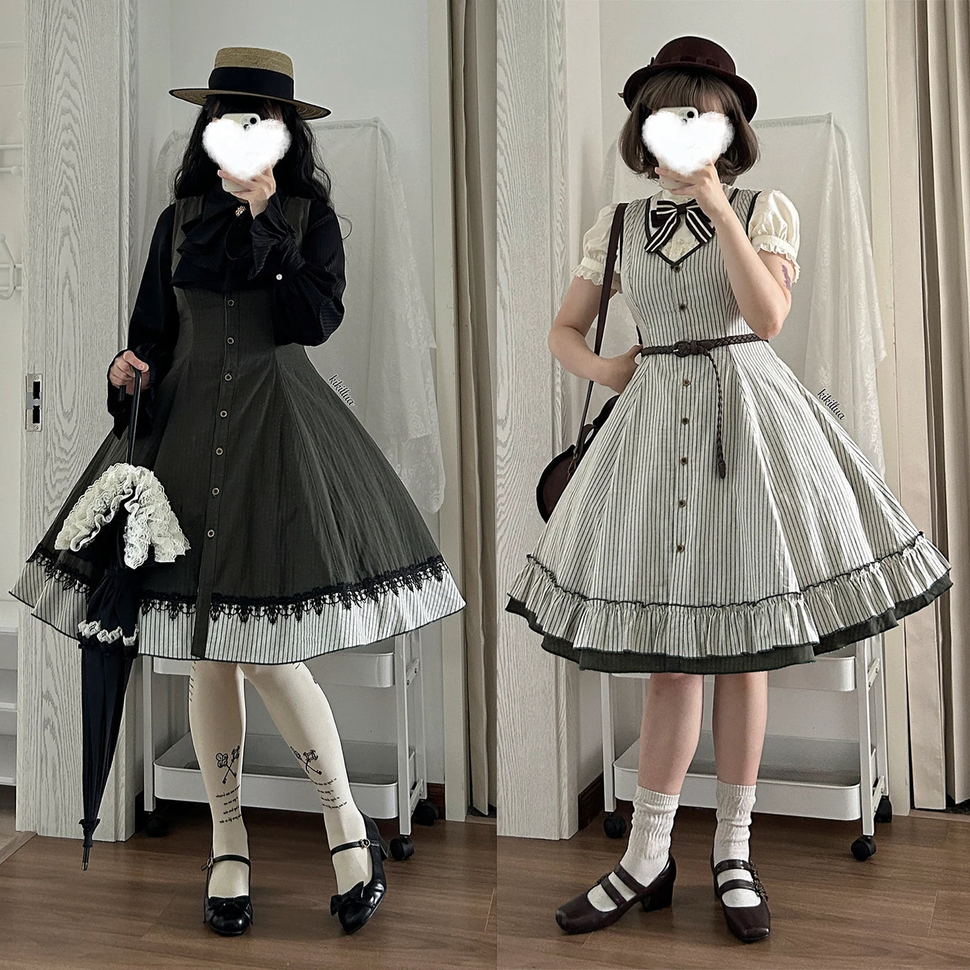 【Forest Song】阿尔忒弥斯JSK 现货正反双面两穿式连衣裙lolita