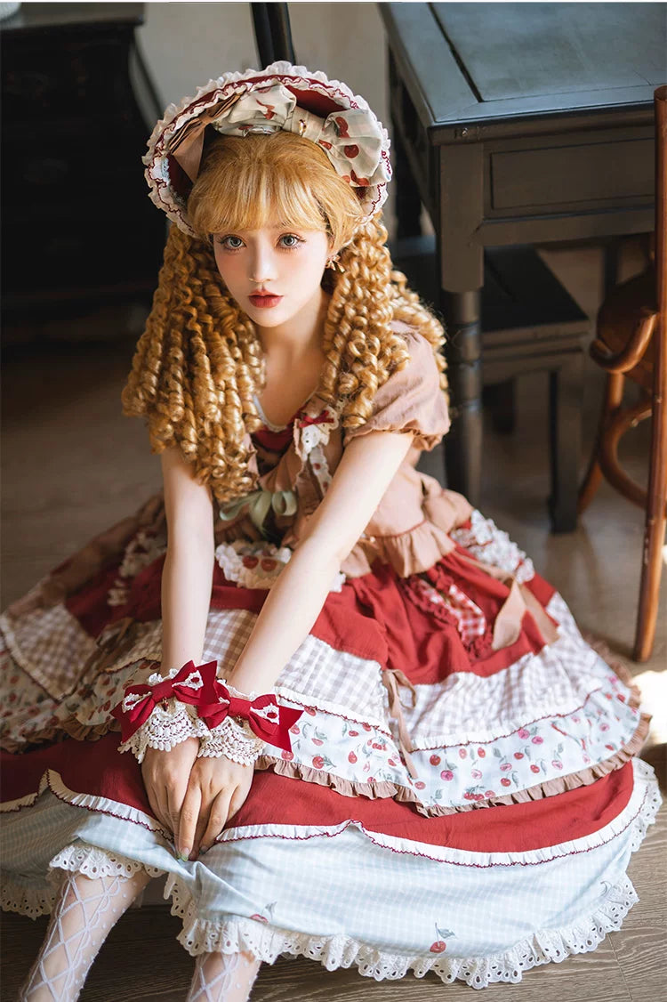 Baozi Pig - South Town Cherry - Cherry-Motif Headwear in BB Hat or BNT Styles