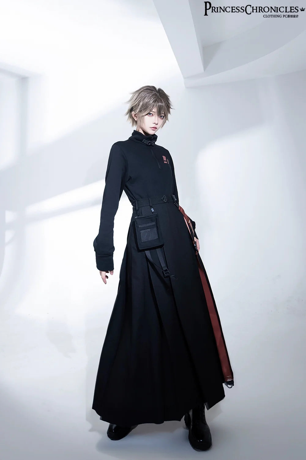 Princess Chronicles - Nameless Blade - Wasteland Techwear Handsome Skirt and Inner Shorts