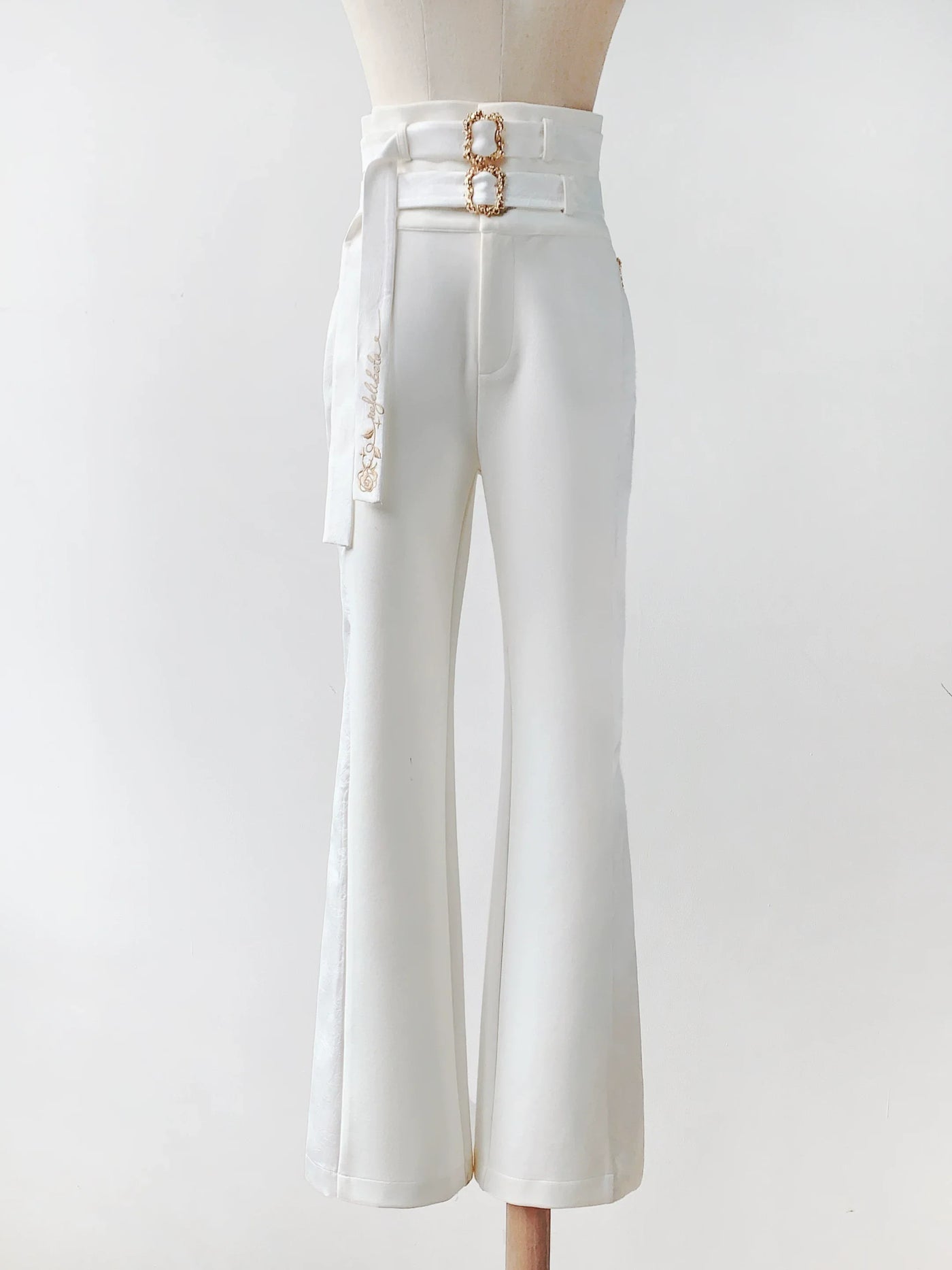 Every Page of The Poem - Night & Day Sonata - Ouji Lolita Princess Sleeve Shirt & Pants Suit