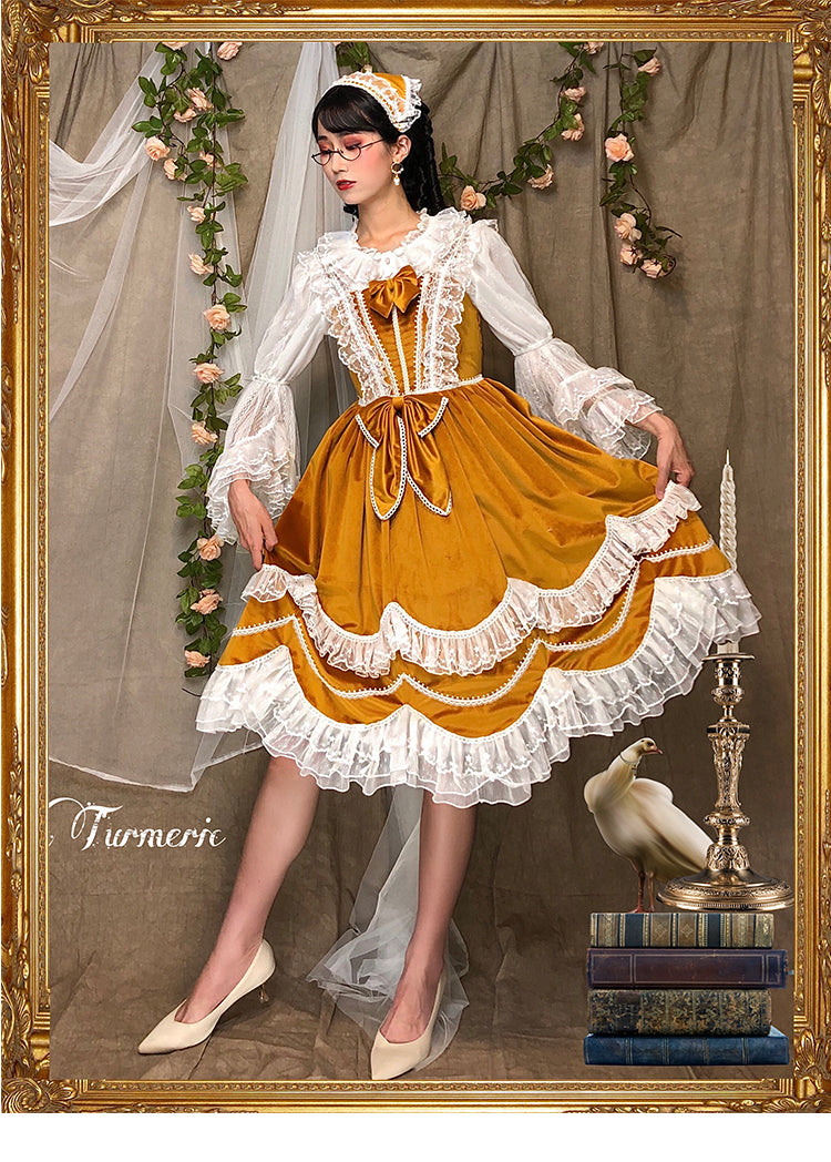 Sakurada Fawn - Plus Size Lolita Princess Sleeve - Blouse Innerwear