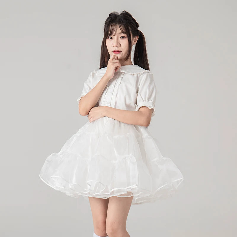 逸斓汀雨 - 45cm 多蓬度 卡门款 无骨软纱裙撑 · 款式 01 - 细节图 3