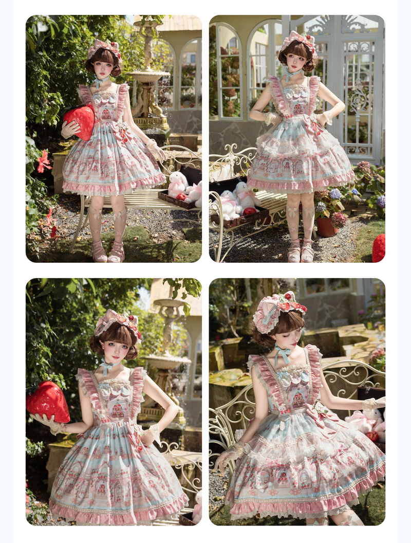 Jelly Girl - Sweet Lolita Spring Dessert - Sweet lolita JSK dress