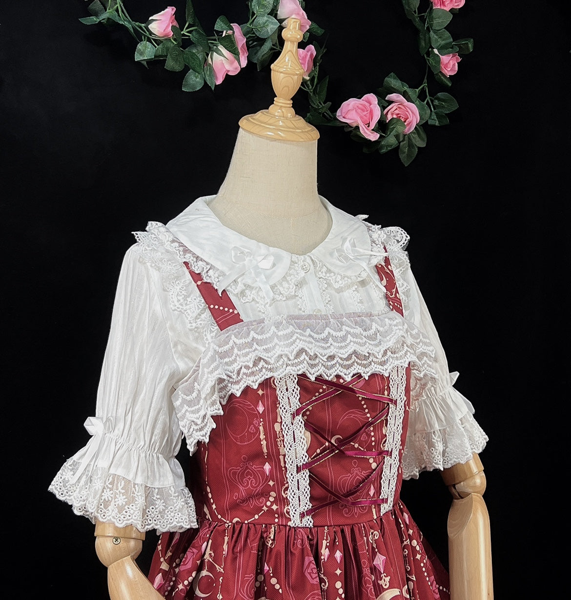DMFS Lolita - Summer Short Sleeve Cotton Lolita - Blouse Innerwear