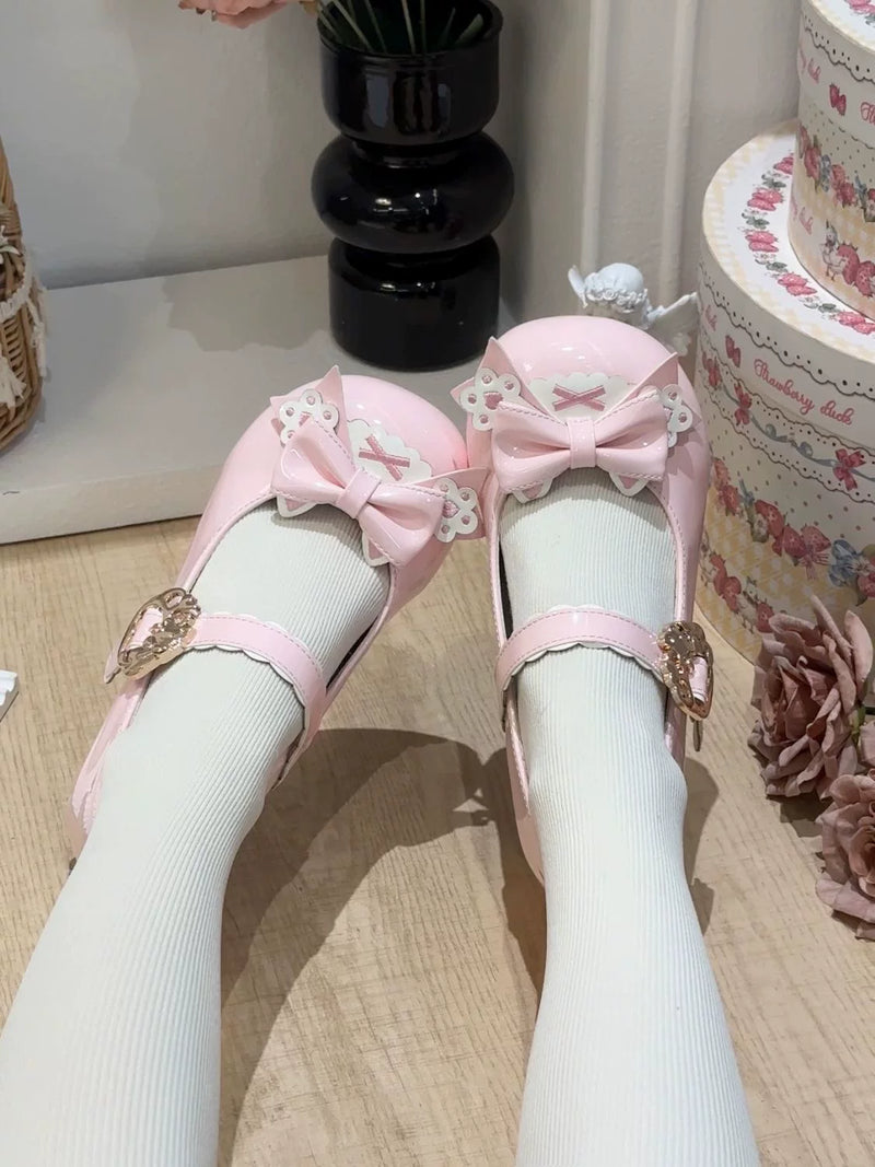Kitten Toast – Cat Paw Party 3.0 – 1.5 cm Low-Heel Mary Janes in Pink - 1.5 cm Heel — product photo 6