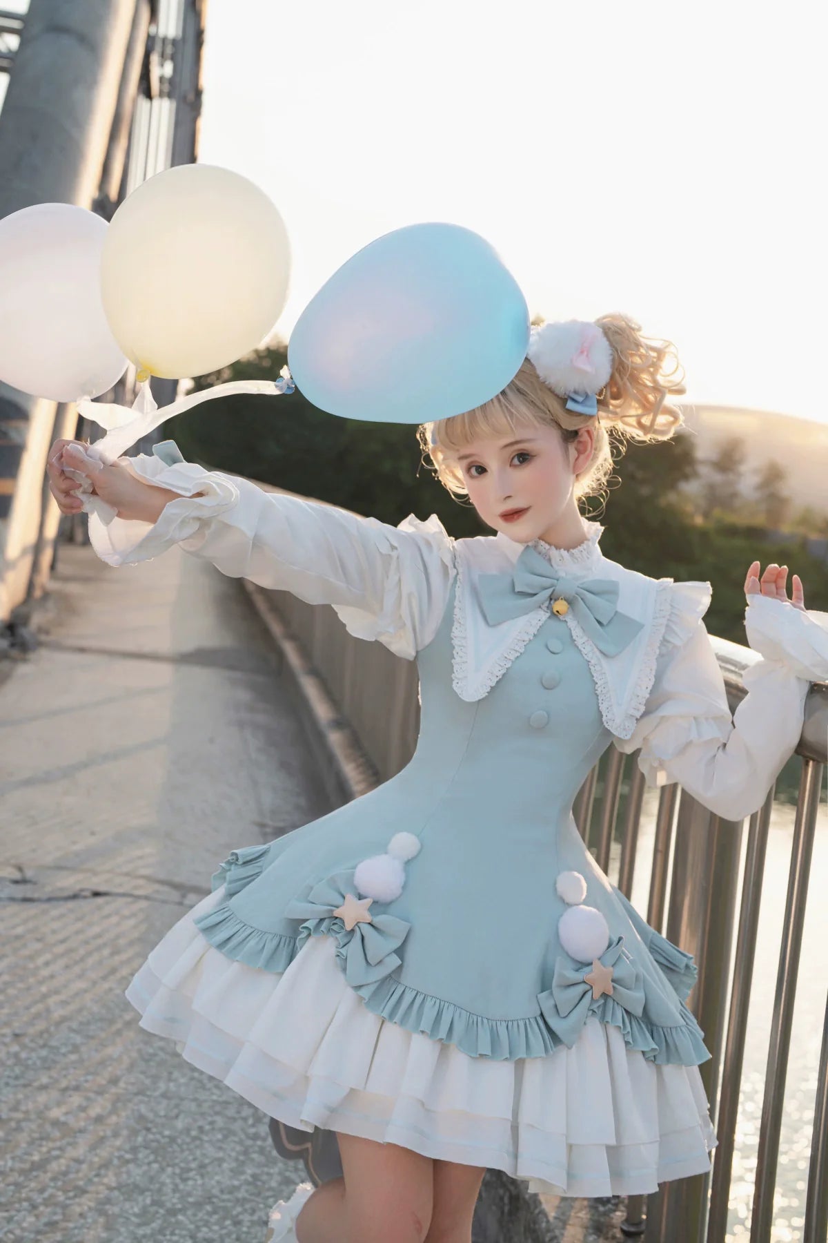 Your Princess - Magic Girl - Sweet Lolita Long Sleeve OP Christmas