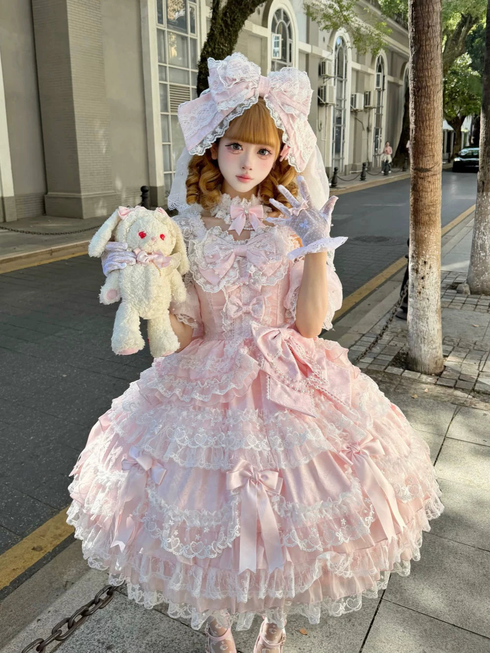 Pear Island Tea - Misty Moon Dream - Sweet Lolita JSK dress