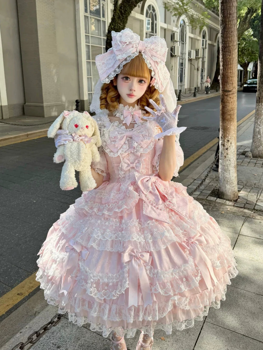 Pear Island Tea - Misty Moon Dream - Sweet Lolita JSK dress