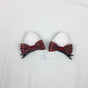 White Cat-Ear Hair Clips - Pair