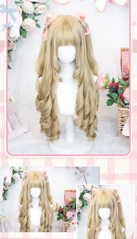 Dalao Home - Liu Guang - Roman-curl full wig - Liu Guang Flaxen Gold