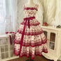 Long JSK dress + belt / S