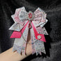 Snowflake Diamond Bow (Pink)