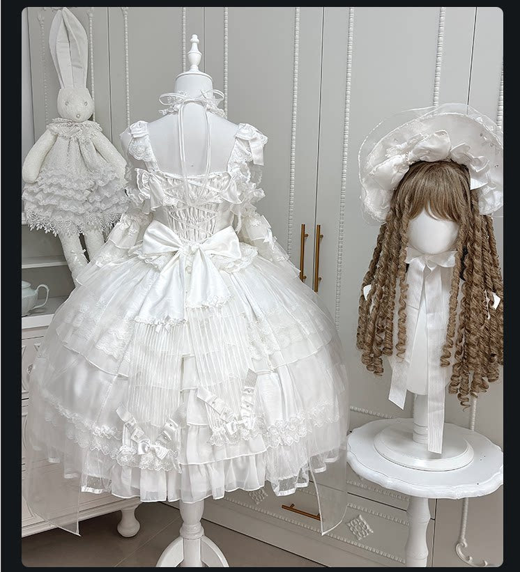 Dream Fu - Princess Gem - Pink or White JSK with Veil and Set Options