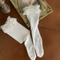 One pair of lace stockings, Precious Butterfly / One Size