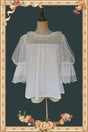 Deep Sea Pearl Blouse - White / One Size