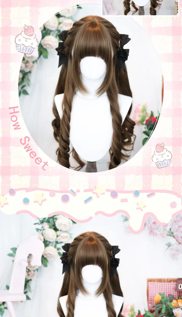 Dalao Home Zhiyu honey tea flax full wig - additional view 1