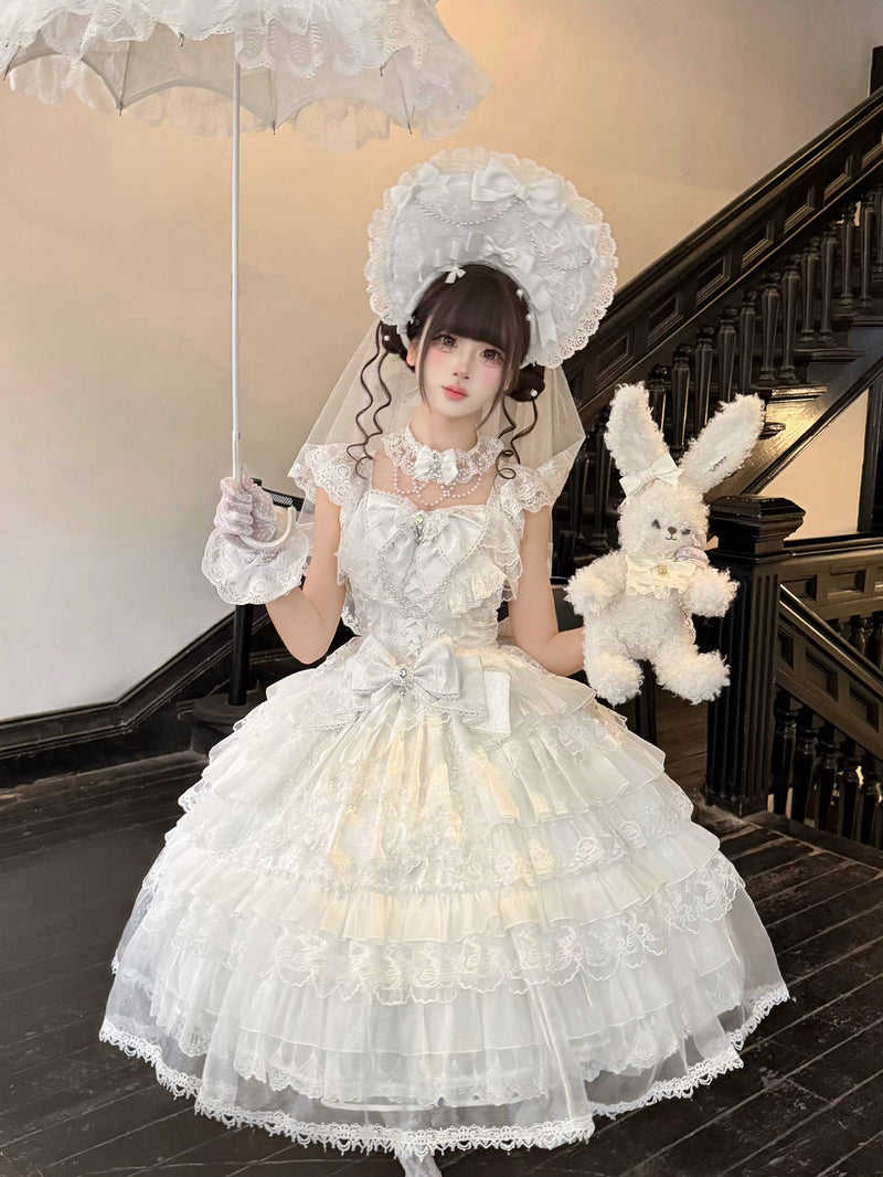 Miaolin Original - Rose Oath - Sweet Lolita JSK dress