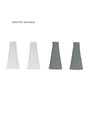 White + Grey / One Size