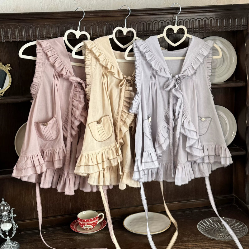 WF - Toy Box - Printed Doll-Style JSK with Pinafore and Apron Options