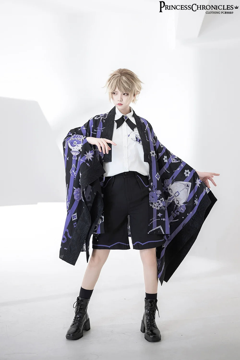 Princess Chronicles - Summer Sunscreen Loose Vintage - Printed Haori Outerwear Innerwear