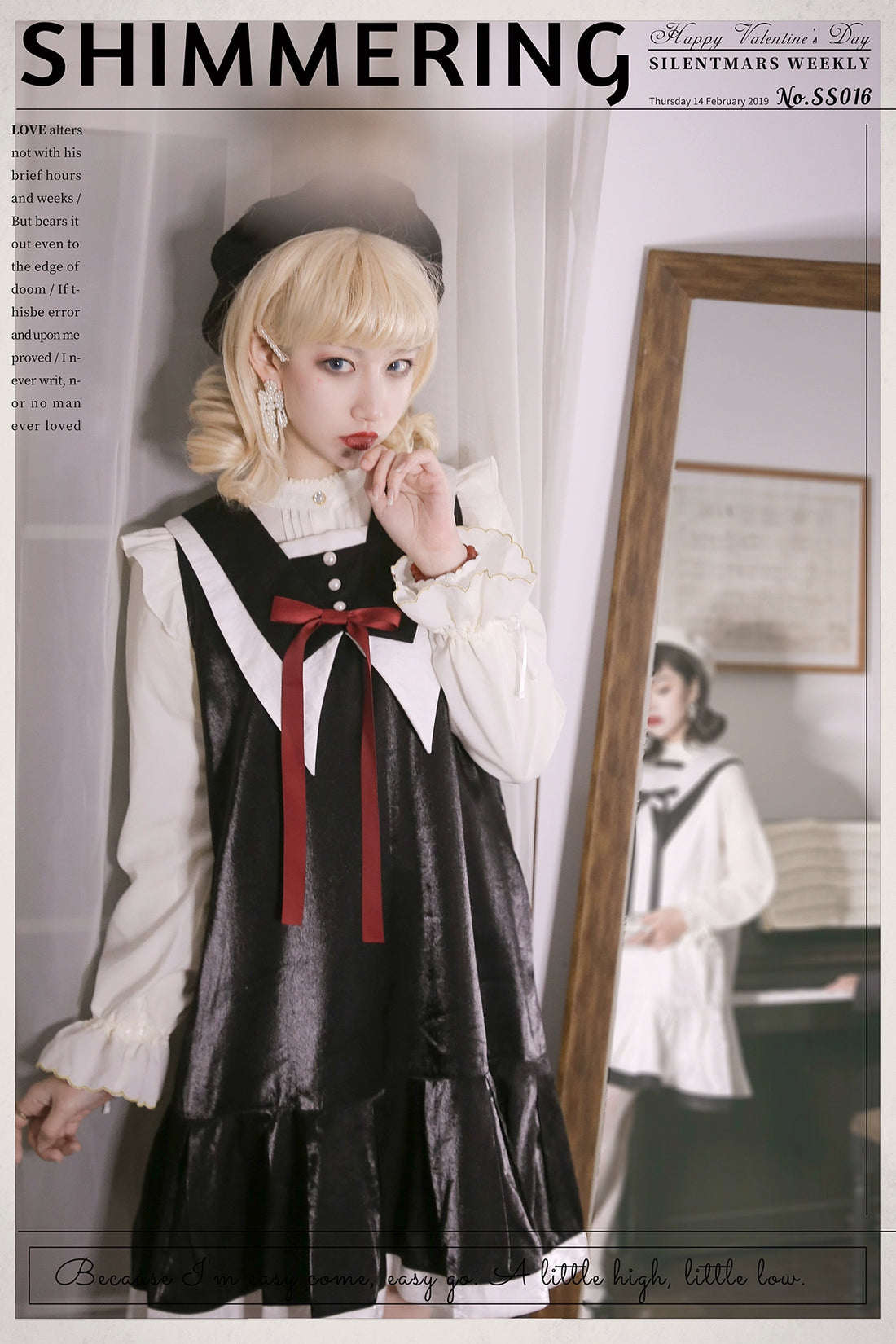 Spot MONKEEP Monkey Bajia GoldenAge VINTAGE NO.4 Vintage 60s Velcro Wigs