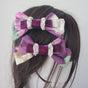 Purple Hair Clips – Pair