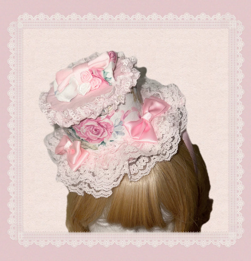 Tata Long Ear - 2025 Spring Vintage Floral Lolita - Tiered sweetheart