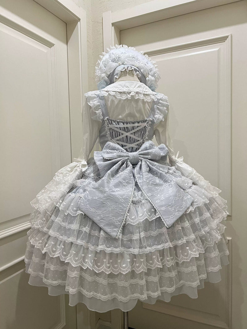 White Sugar Girl - Dream Prelude - Sweet lolita doll-style JSK dress