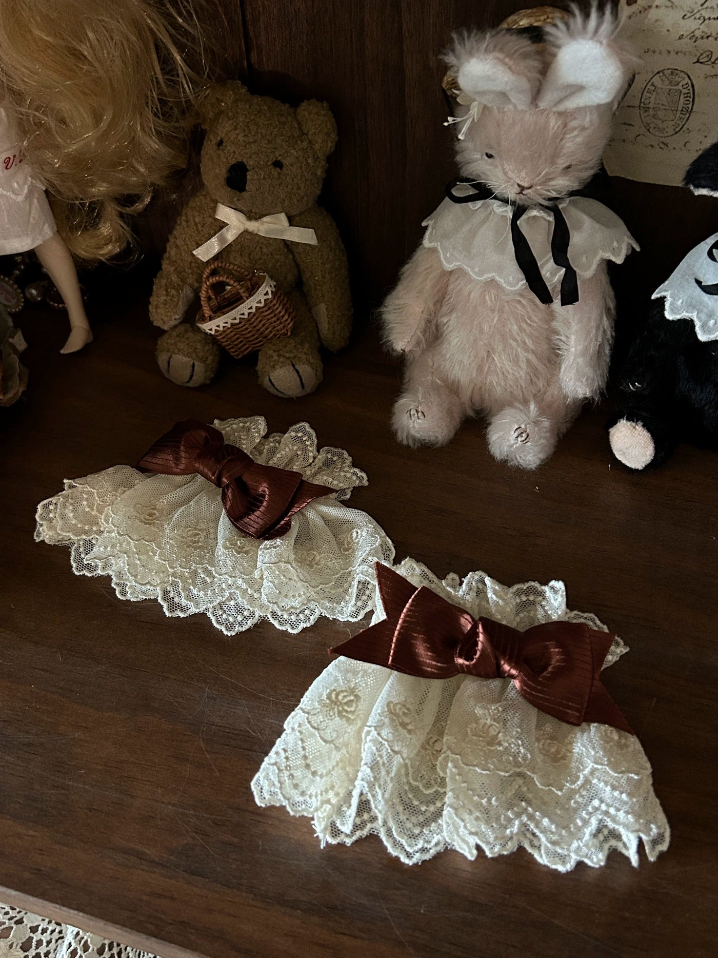 GZYRZ - Little Sheep's Cake Island - Cake-Print Suspender JSK