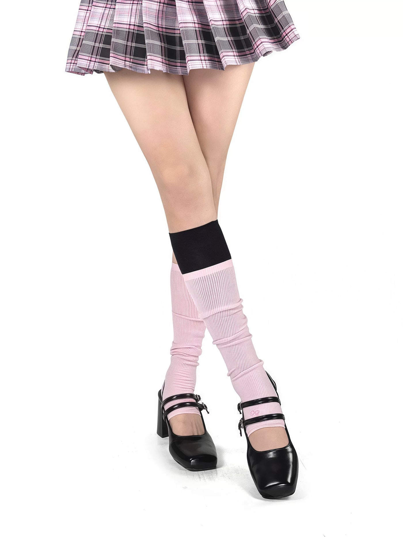 White Socks - Ballet Slouch - Footed Knitted Leg Warmers in Single or Multi-Pair Sets