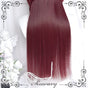 Raspberry red - fringe only