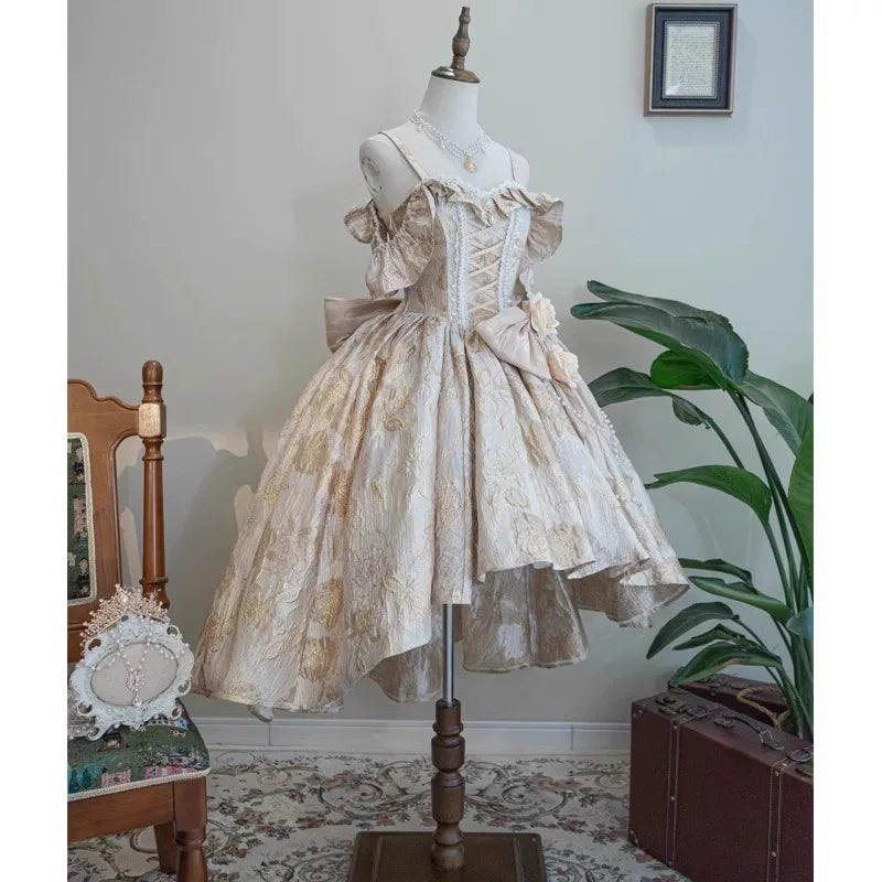 Flora Muse - Purple Lolita Formal Gown - Light purple