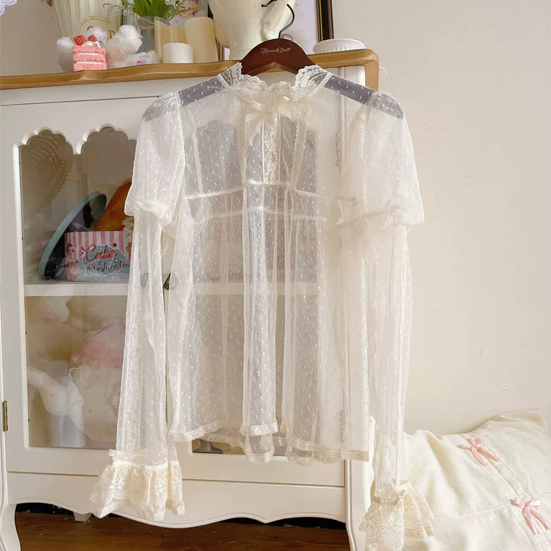 Lady Han Maiden's Heart ballet bridal JSK dress by Lolita Fetch, showcasing elegant floral print and delicate lace details.