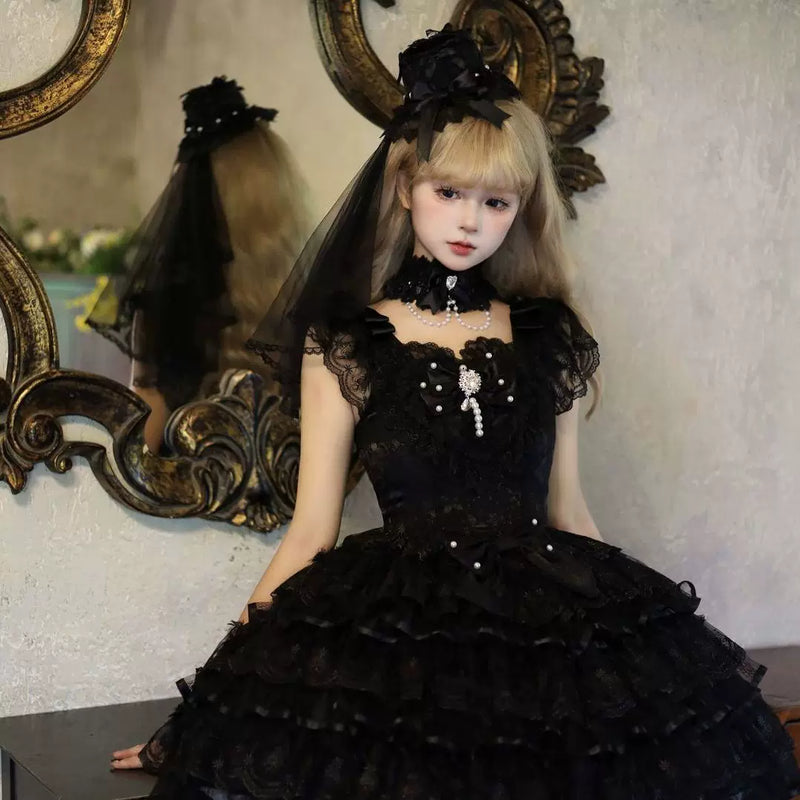 Hanguliang Feather Ballad Bridal JSK
