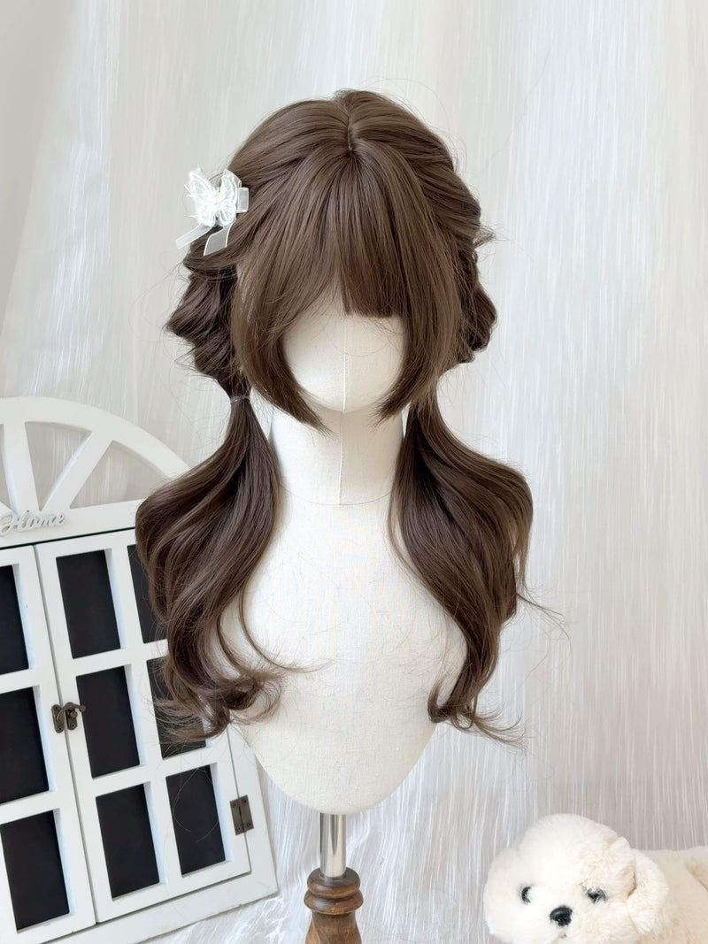 Long curled anime-style wig - view 5